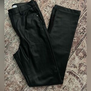 Zara leather pants